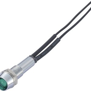 Dioda sygnalizacyjna LED 6 mm, 230V, zielona Dioda sygnalizacyjna LED 6 mm, 230V, zielona