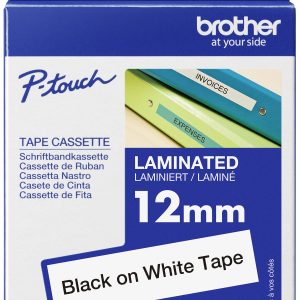 Brother TZe-231 Taśma do nadruku PET Kolor taśmy: biały Kolor nadruku: czarny 12 mm 8 m Brother TZe-231 Taśma do nadruku PET Kolor taśmy: biały Kolor nadruku: czarny 12 mm 8 m