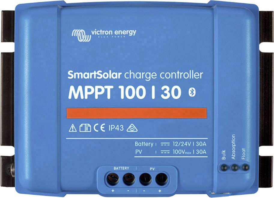 Solarny regulator ładowania Victron Energy SmartSolar MPPT 100/30 MPPT 12 V, 24 V 30 A - obrazek 1