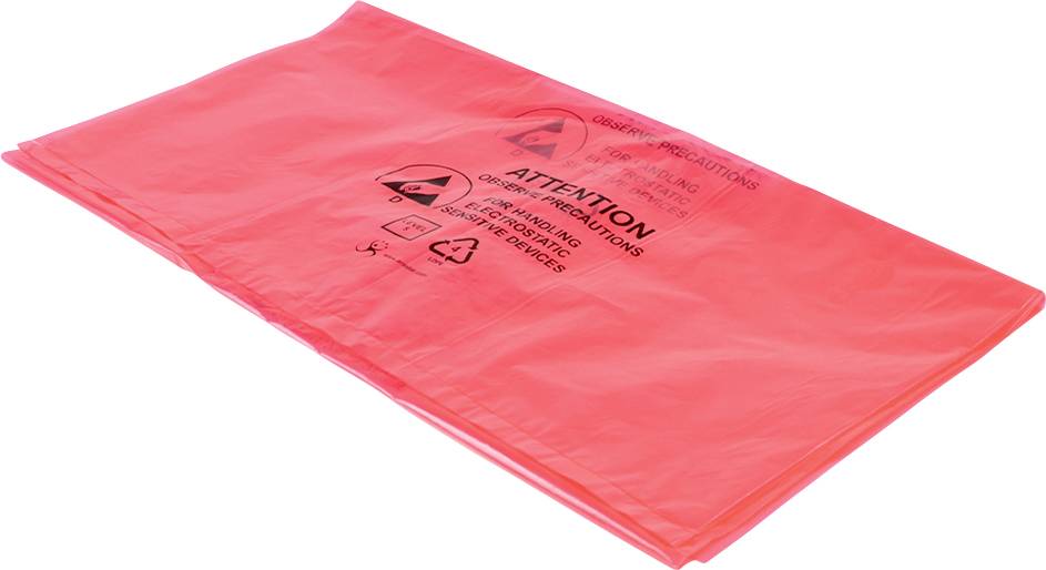 Worki na śmieci ESD (D x S) 990 mm x 450 mm antystatyczne Antistat 091-0056 - obrazek 1