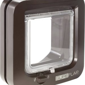 Klapka dla kota SureFlap Mikrochip Cat door SUR001BR, brązowy Klapka dla kota SureFlap Mikrochip Cat door SUR001BR, brązowy