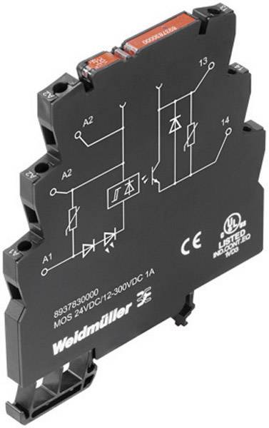 Przekaźnik SSR Weidmüller TC-GSR-1-25DD 0.1 A 24 V/DC 1 szt.