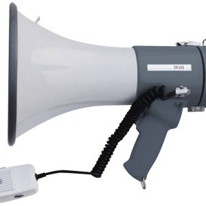 Megafon SpeaKa Professional ER-66S, Moc: 25 W, Zasięg maksymalny: 700 m, 23 cm x 37 cm , mikrofon ręczny Megafon SpeaKa Professional ER-66S, Moc: 25 W, Zasięg maksymalny: 700 m, 23 cm x 37 cm , mikrofon ręczny
