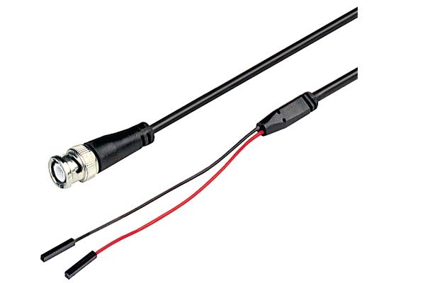 Hirschmann Test & Measurement BNC AL 0,64 Przewód pomiarowy BNC 1.20 m czarny
