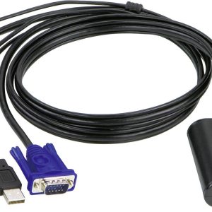 Przełącznik KVM, VGA ATEN CS22U-AT, USB, 2048 x 1536 Pixel, Ilość przełączalnych PC: 2 Przełącznik KVM, VGA ATEN CS22U-AT, USB, 2048 x 1536 Pixel, Ilość przełączalnych PC: 2