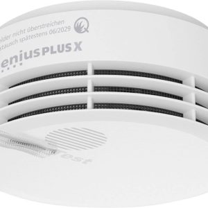 Hekatron Genius Plus X 2020 Radiowa czujka dymu zaw. baterię na 10 lat pracy, konwertowalny przez sygnał radiowy bateryj Hekatron Genius Plus X 2020 Radiowa czujka dymu zaw. baterię na 10 lat pracy, konwertowalny przez sygnał radiowy bateryj