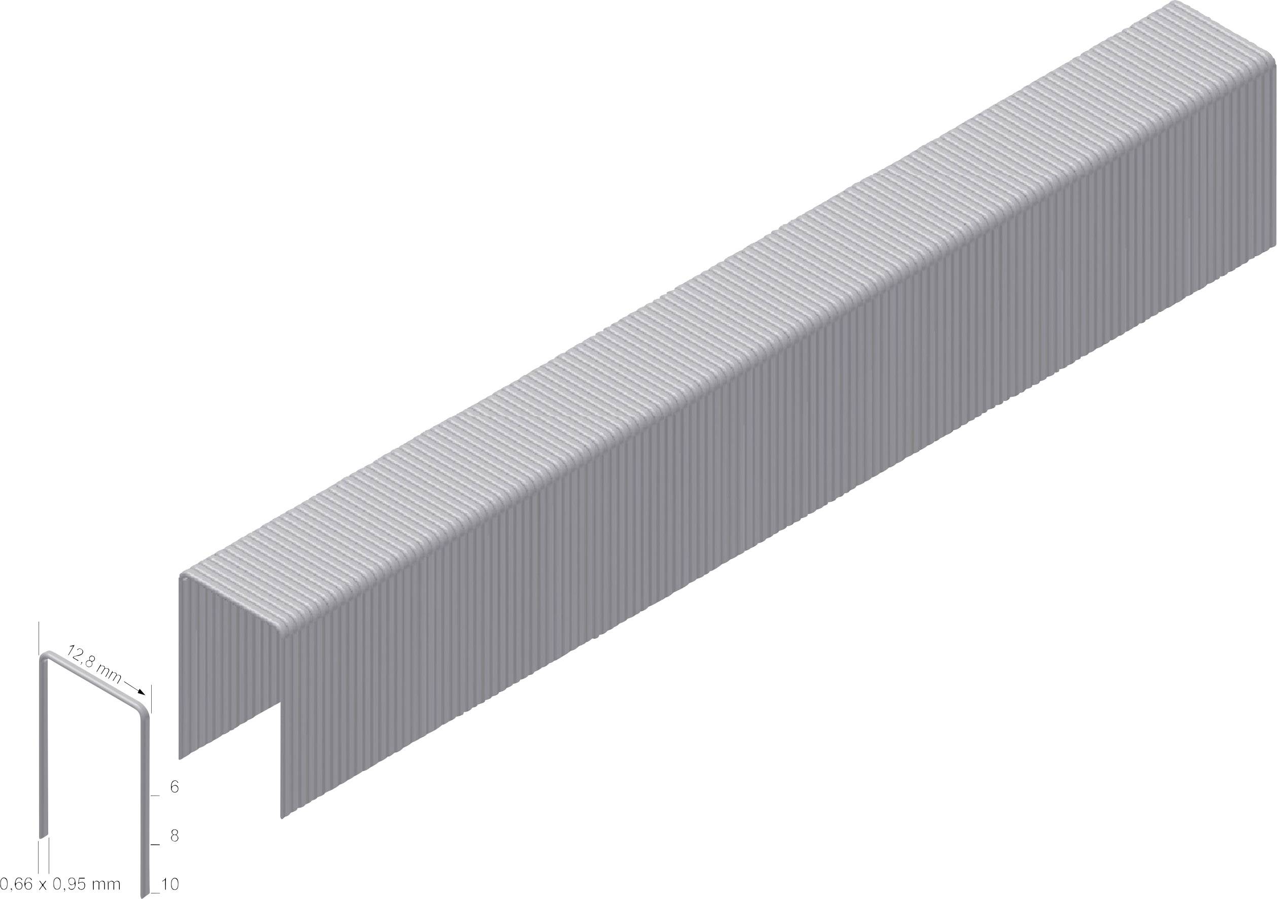 Prebena A08CNK Zszywki Typ A 10000 szt. Wymiary (D x S) 8 mm x 12.8 mm - obrazek 1