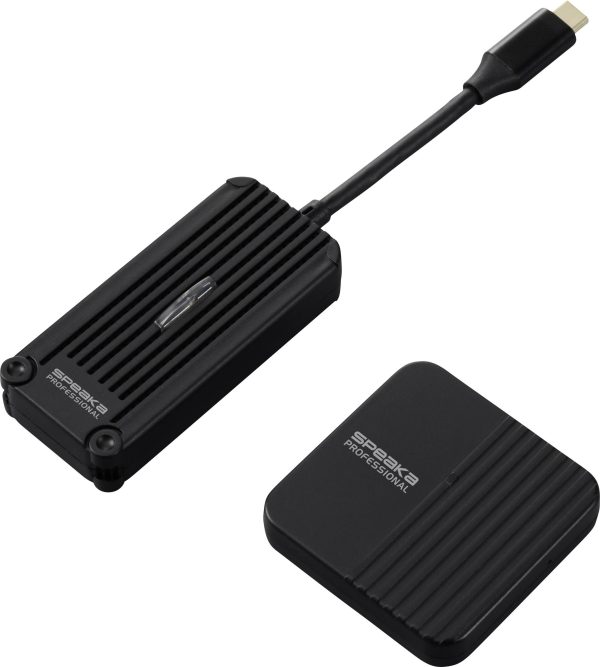 SpeaKa Professional SP-TR-300 Bezprzewodowy system prezentacji Full HD USB-C® (DP Alt Mode) HDMI 30 m 5 GHz 1920 x 1080