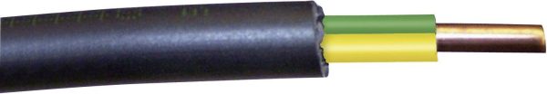 Kabel uziemiający HELU 32003 SW NYY-J-RE 1 x 10 mm² czarny Produkty w metrach bieżących