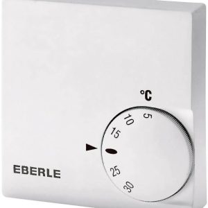 Termostat pokojowy Eberle RTR-E 6121 111 1101 51 100, Zakres regulacji temperatury: 5 do 30 °C Termostat pokojowy Eberle RTR-E 6121 111 1101 51 100, Zakres regulacji temperatury: 5 do 30 °C