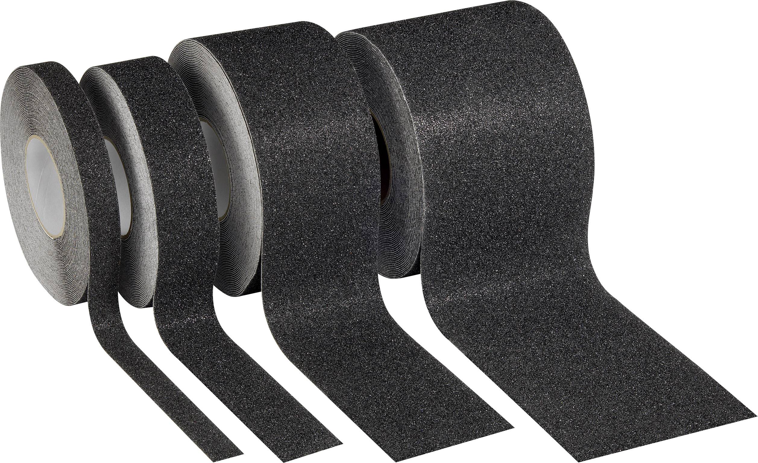 Rocol RS43530 Taśma antypoślizgowa, czarna (D x S) 18.25 m x 25 mm czarny - obrazek 1