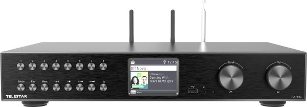 Tuner HiFi Telestar TOP 500 Schwarz czarny