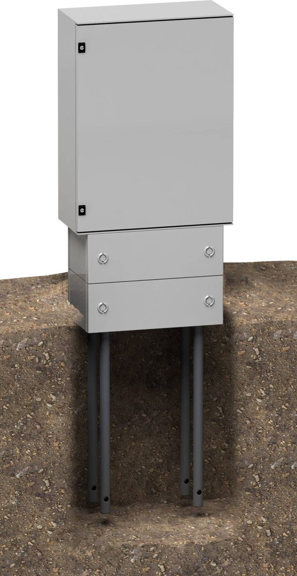 Schneider Electric NSYZM263G NSYZM263G Trzonek (S x W) 556 mm x 200 mm szaro-biały (ral 7035) 1 szt.