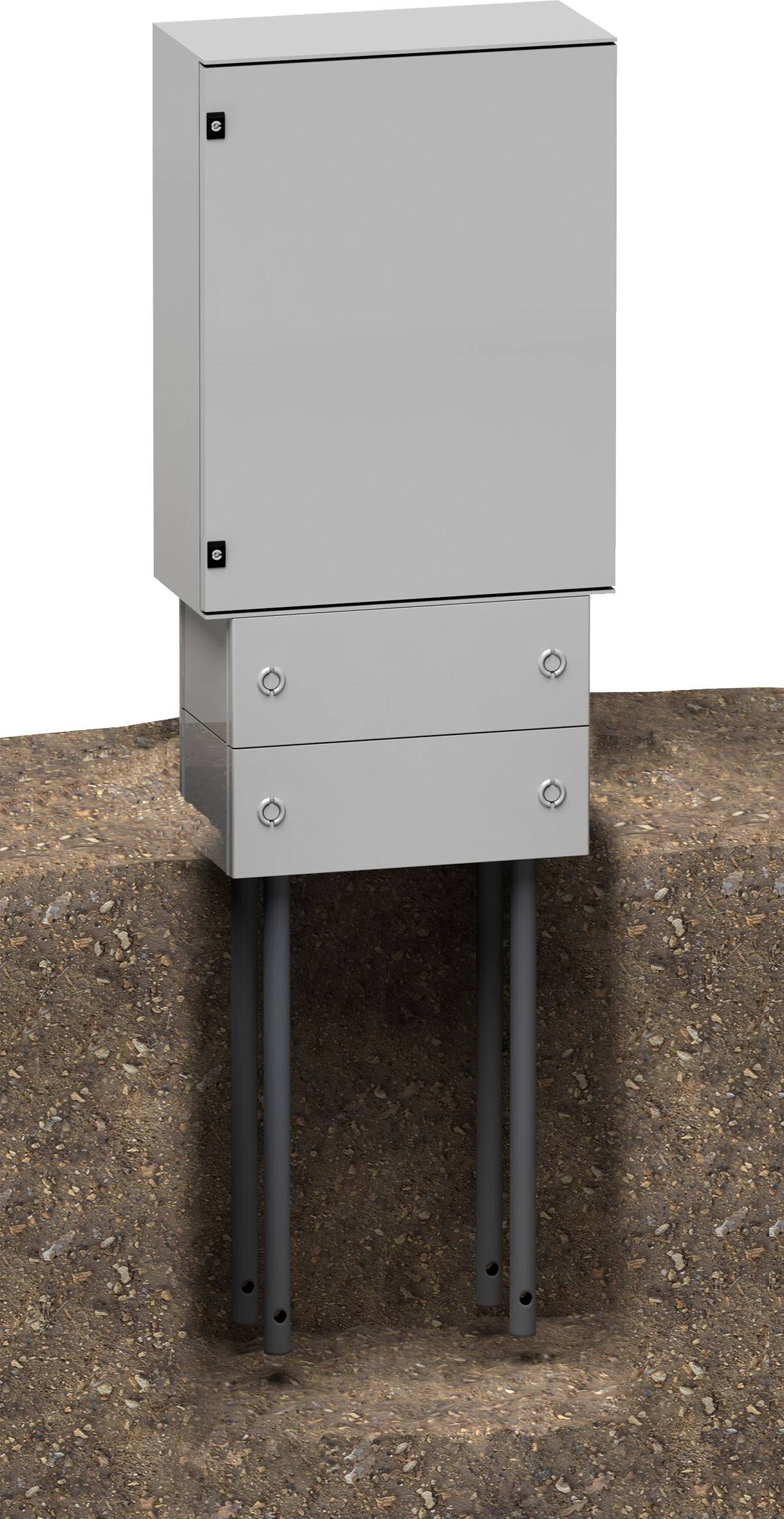 Schneider Electric NSYZM263G NSYZM263G Trzonek (S x W) 556 mm x 200 mm szaro-biały (ral 7035) 1 szt. - obrazek 1