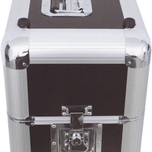 Skrzynia na płyty gramofonowe, aluminiowa Skrzynia na płyty gramofonowe, aluminiowa