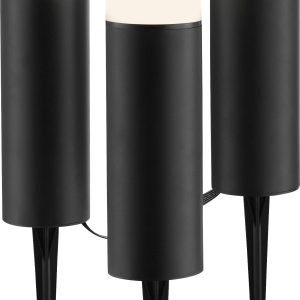 Lampa ogrodowa Brilliant Außenspießleuchte 3er Set G40912/76 660 lm Lampa ogrodowa Brilliant Außenspießleuchte 3er Set G40912/76 660 lm