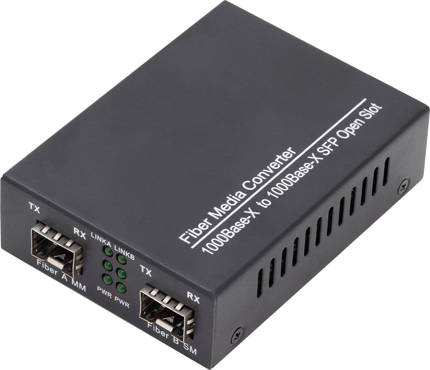 Konwerter mediów Digitus DN-82133 2 SFP 1.25 GBit/s - obrazek 1