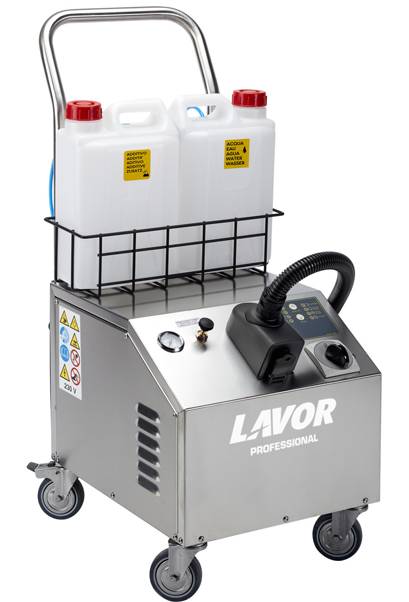 Myjka parowa Lavor 3000 W stali szlachetnej, szary (matowy) - obrazek 1