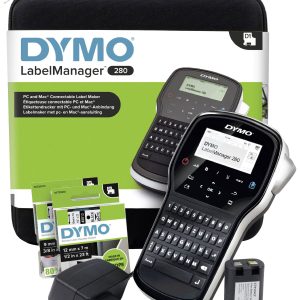 Drukarka etykiet DYMO LabelManager 280 Kit, Przystosowana do taśmy: D1 Drukarka etykiet DYMO LabelManager 280 Kit, Przystosowana do taśmy: D1