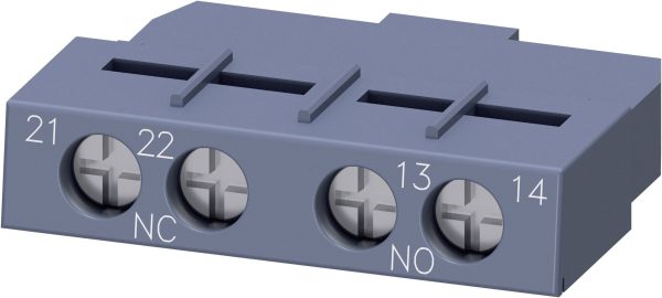 Blok przełącznika pomocnicznego Siemens 3RV2901-1E (S x W x G) 45 x 12 x 17 mm 1 szt.