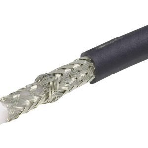 Przewód video Belden 1505F, 1 x 0.5 mm², czarny, Produkty w metrach bieżących Przewód video Belden 1505F, 1 x 0.5 mm², czarny, Produkty w metrach bieżących