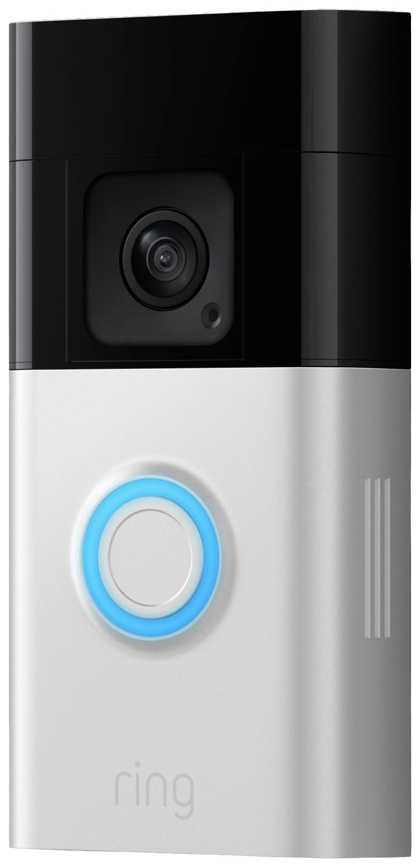 ring B09WZBVWL9 Wideodomofon IP Video Doorbell Plus nikiel (matowy), czarny - obrazek 1