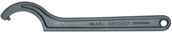 Gedore 6337630 40 Z 120-130 Klucz hakowy Rozmiar klucza (metryczny) (tylko do tytułu) 120 – 130 mm