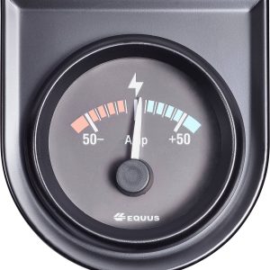 Amperomierz Equus 842052, 12 V, 50 A, 52 mm Amperomierz Equus 842052, 12 V, 50 A, 52 mm