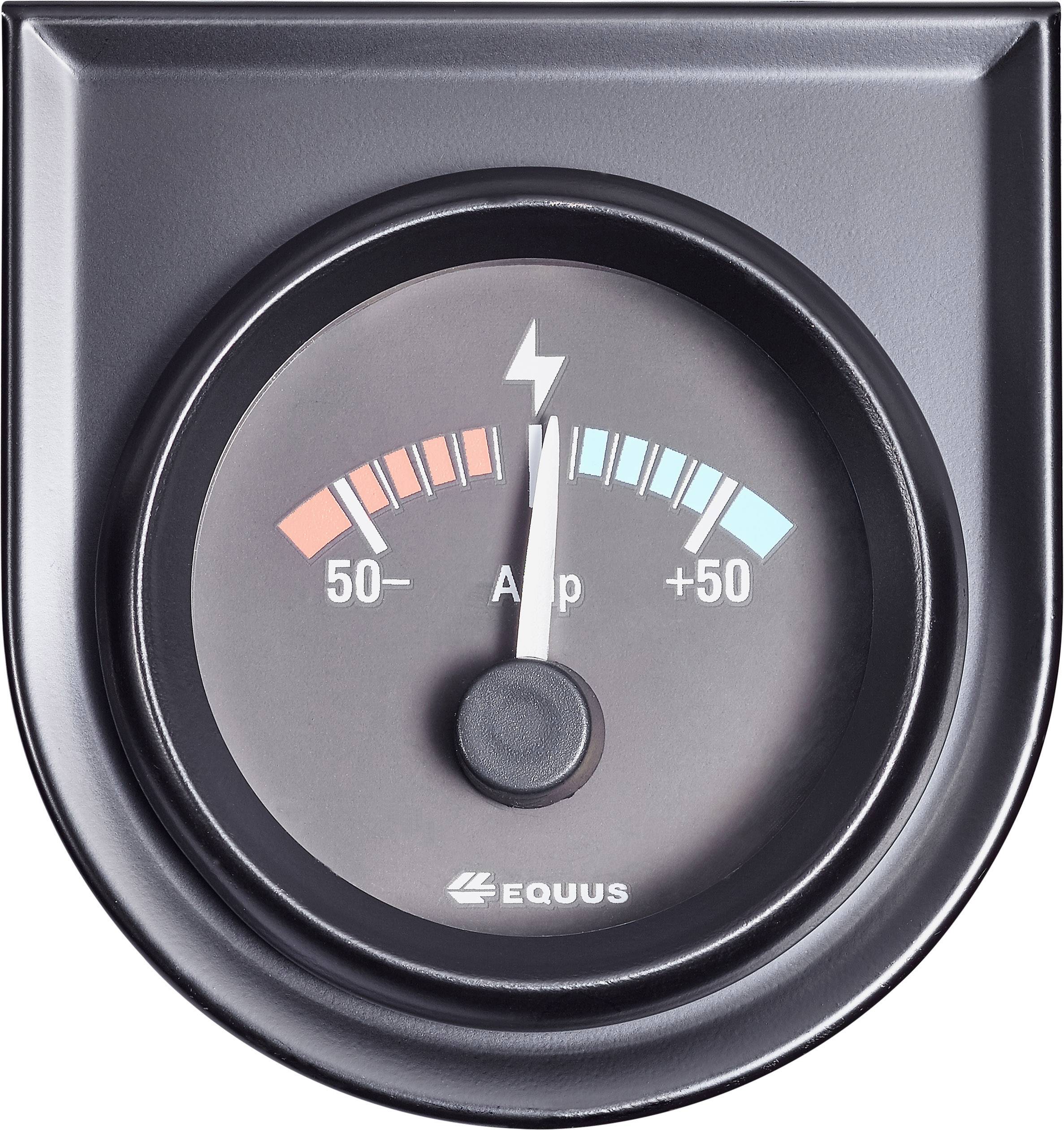 Amperomierz Equus 842052, 12 V, 50 A, 52 mm - obrazek 1