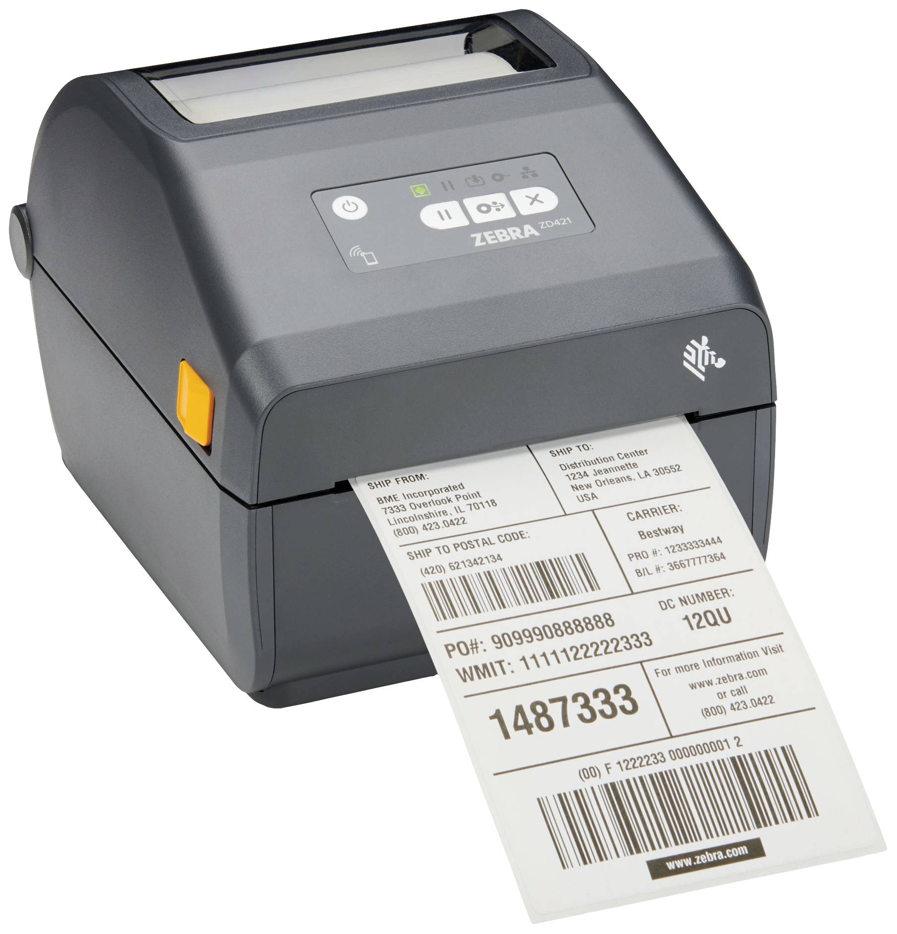 Urządzenie do etykietowania Zebra ZD421 203 x 203 dpi USB, LAN, Bluetooth - obrazek 1