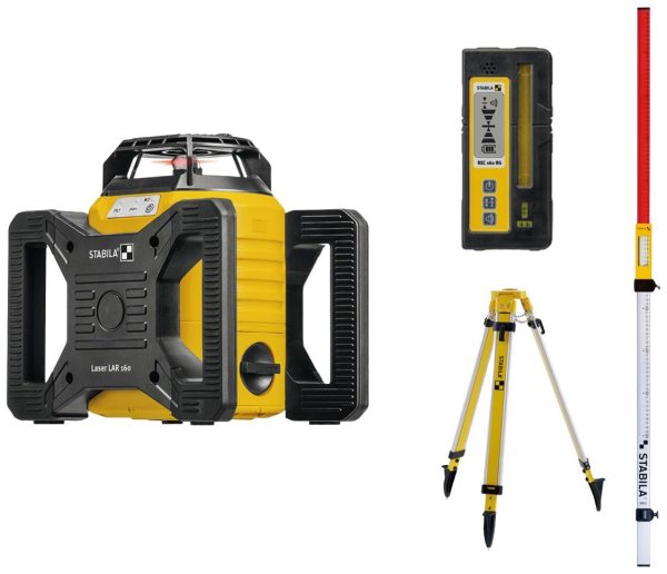 Laser rotacyjny Stabila LAR 160, 7-pcs 19241 Maksymalny zasięg: 600 m