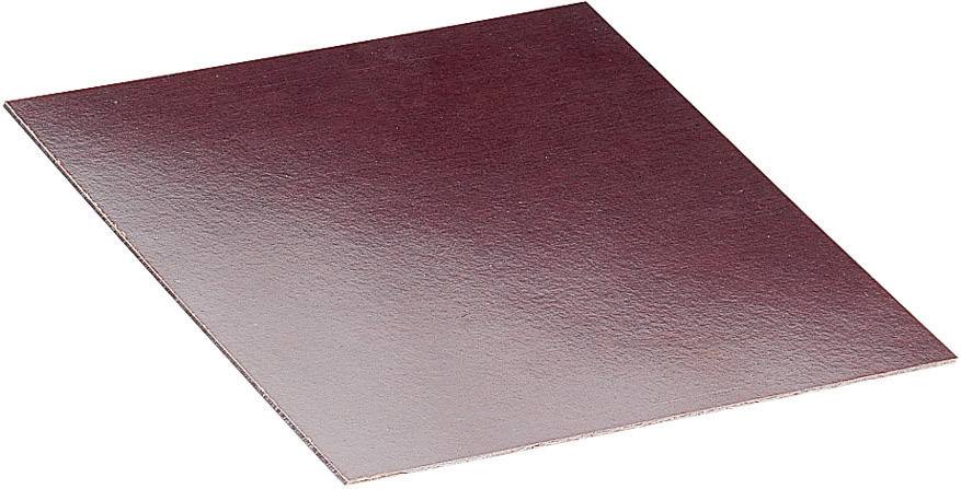 Płyta montażowa z twardej tektury Proma, 100 x 100 x 2 mm, brązowa - obrazek 1