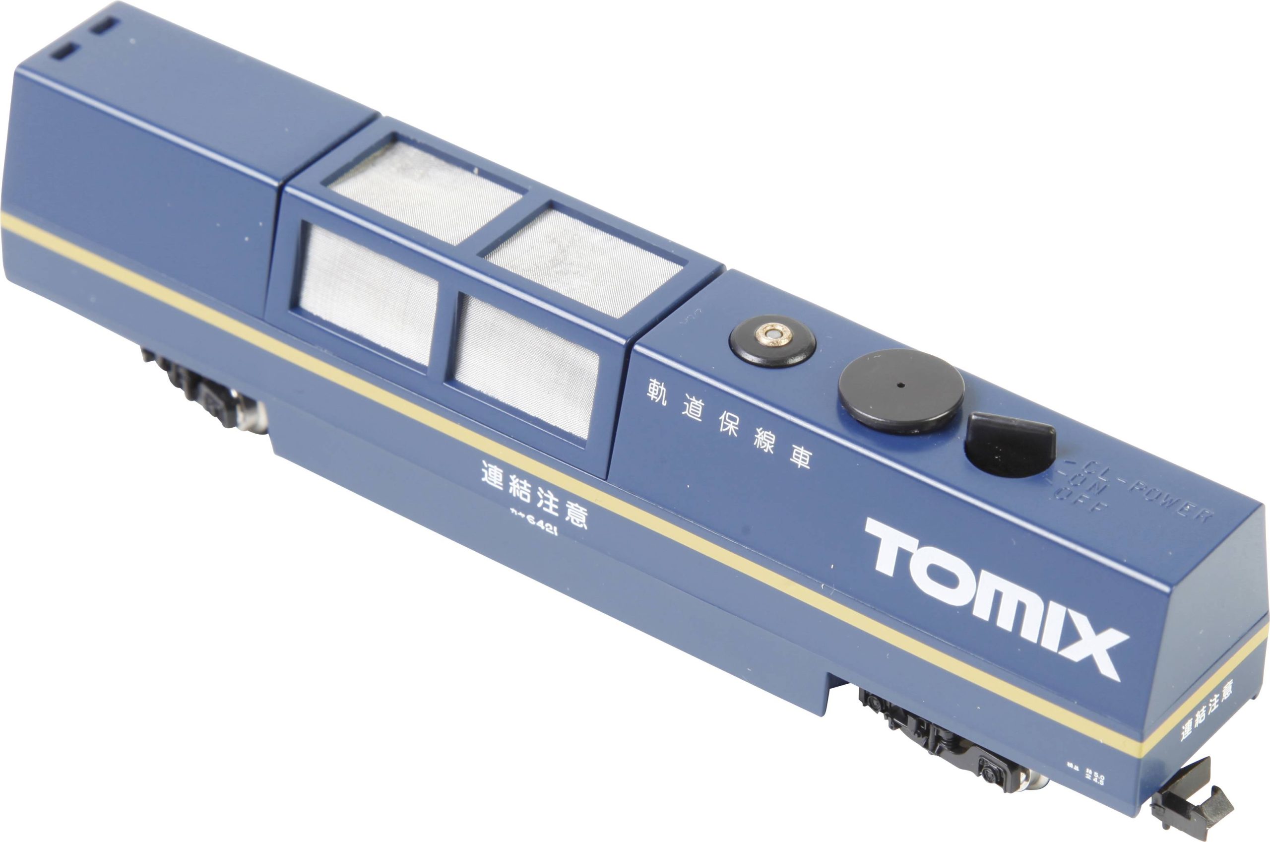 Wagon czyszczący Tomytec X064251 Wagon do czyszczenia szyn N niebieski - obrazek 1