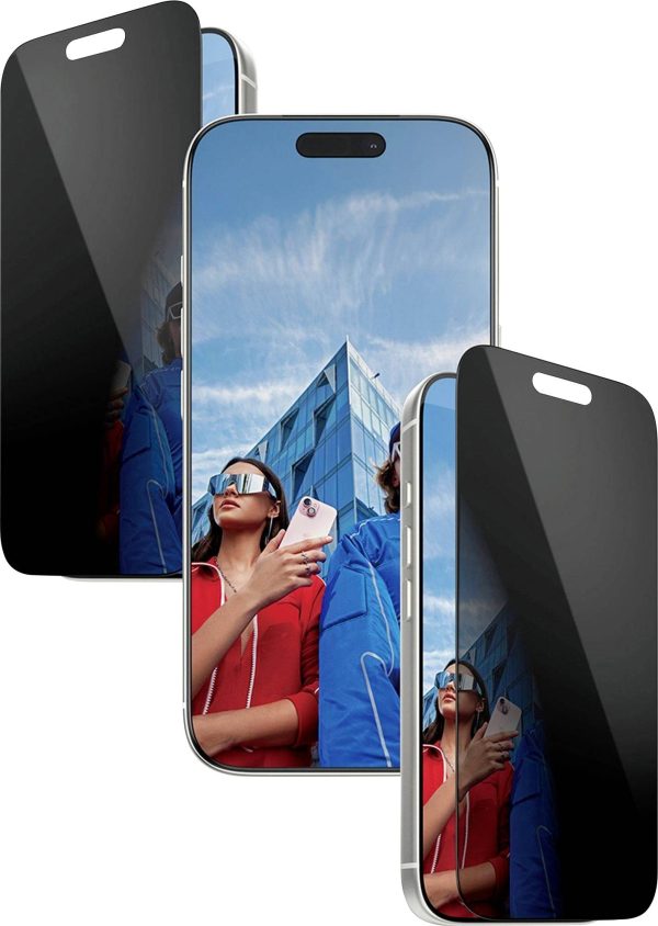 PanzerGlass PANZERGLASS – 2-Way Privacy Screen Protector iPhone 17 Pro Ultra-Wide Fit Szkło ochronne z filtrem prywatnoś