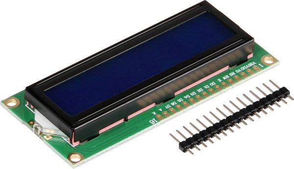 Moduł wyświetlacza Joy-it com-lcd 16×2 6.6 cm (2.6 cal) Pasuje do: Arduino, Raspberry Pi®