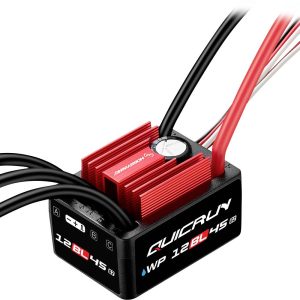 Regulator prędkości bezszczotkowy do modeli samochodów Hobbywing Hobbywing QuicRun WP12BL45 G2 Brushless Regler 1 szt.