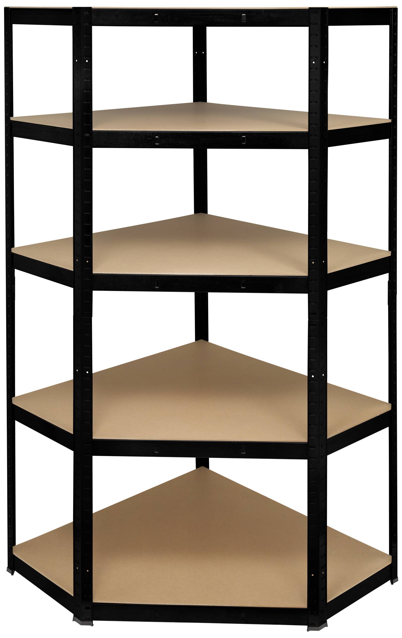 Moduł narożny regału magazynowego TOOLCRAFT, TO-8701224, metal (malowany proszkowo), MDF, Maks. obciążenie: 875 kg - obrazek 1