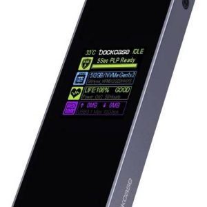 Dockcase 5s PLP Smart Obudowa M.2 SSD USB-C® (USB 3.2 Gen 2) 10 GBit/s M.2 PCIe NVMe 2230, 2242, 2260, 2280 DSWC1P-5 Dockcase 5s PLP Smart Obudowa M.2 SSD USB-C® (USB 3.2 Gen 2) 10 GBit/s M.2 PCIe NVMe 2230, 2242, 2260, 2280 DSWC1P-5