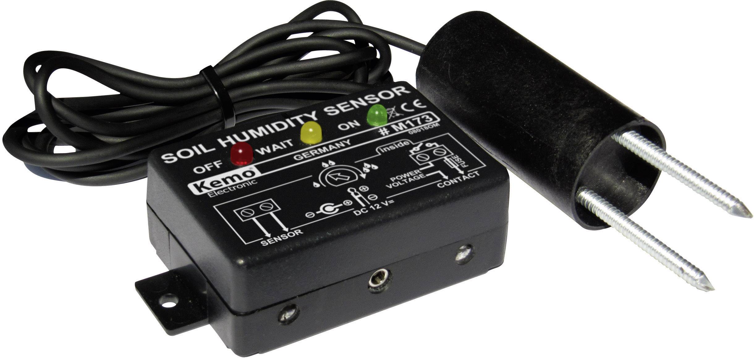 Regulator wilgotności podłoża Kemo M173, 12 V/DC - zestaw - obrazek 1