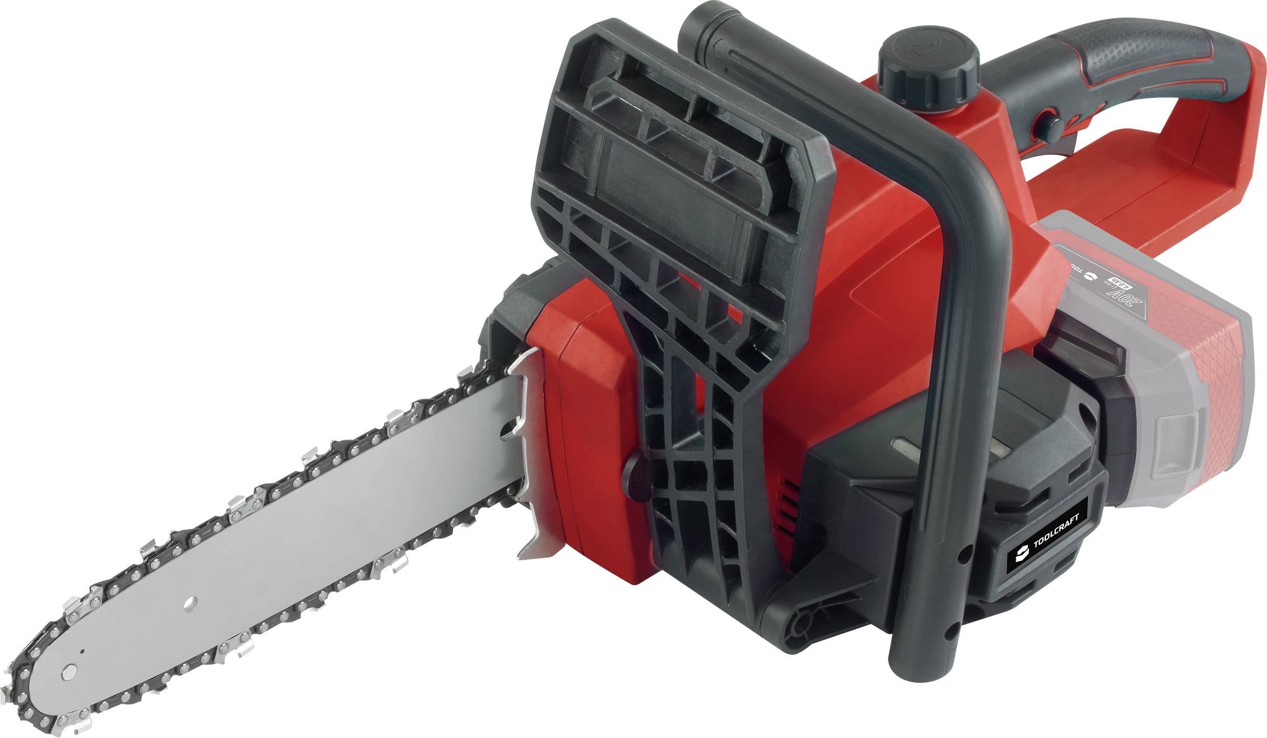TOOLCRAFT ASK-200 / TAWB-200 akumulatorowy Piła łańcuchowa bez akumulatora Długość prowadnicy 254 mm - obrazek 1