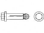 Alstertaler Schrauben & Präzisionsteile Hollo-Bolt 50 mm Stal ocynkowana ogniowo 820310200080050 1 szt. Alstertaler Schrauben & Präzisionsteile Hollo-Bolt 50 mm Stal ocynkowana ogniowo 820310200080050 1 szt.