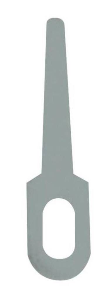 Wtyki płaskie lutowane 1018.68, 1.3×11.3 mm, 100 szt.