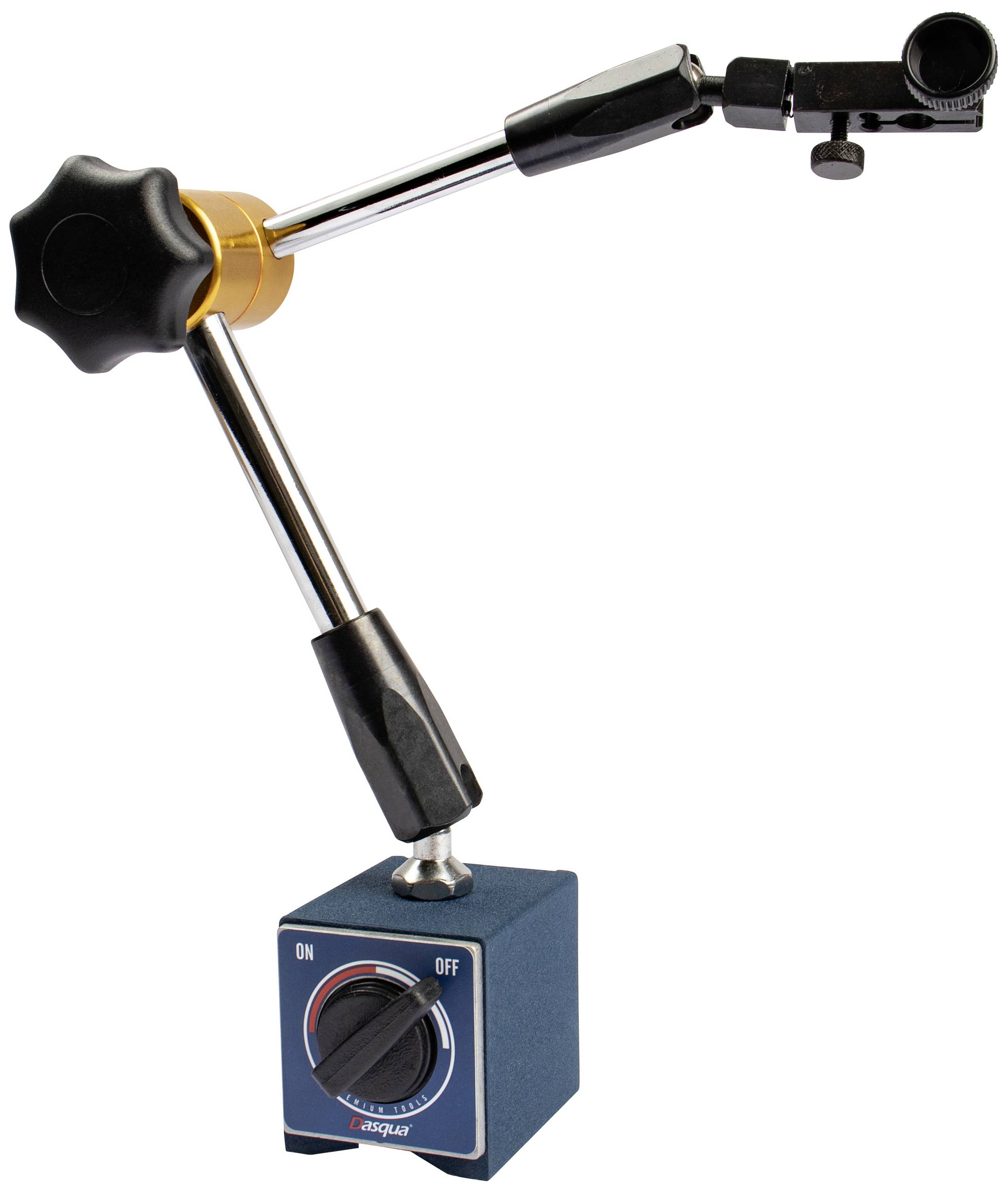 Dasqua 7121-0016 Mechaniczna uniwersalna podstawa magnetyczna 1 szt. - obrazek 1
