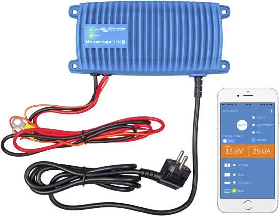 Ładowarka akumulatorów kwasowo-ołowiowych Victron Energy BPC241247006 24 V 12 A - obrazek 1