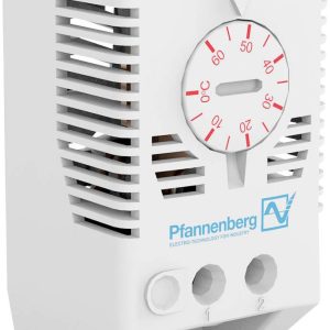 Pfannenberg Termostat do szafy rozdzielczej FLZ 520 THERMOSTAT 0..+60°C 240 V/AC 1 NC (D x S x W) 36 x 40 x 72 mm 1 szt. Pfannenberg Termostat do szafy rozdzielczej FLZ 520 THERMOSTAT 0..+60°C 240 V/AC 1 NC (D x S x W) 36 x 40 x 72 mm 1 szt.