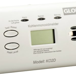 Gloria KO2D Czujnik czadu bateryjne Wykrywanie Tlenek węgla Gloria KO2D Czujnik czadu bateryjne Wykrywanie Tlenek węgla