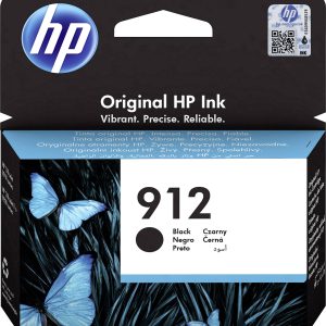 HP 912 atrament tusz oryginalny Czarny 3YL80AE Tusz HP 912 atrament tusz oryginalny Czarny 3YL80AE Tusz