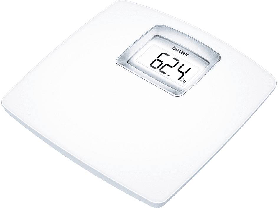 Beurer PS 25 Waga osobowa 74110 cyfrowy Zakres pomiaru maks.=180 kg biały - obrazek 1