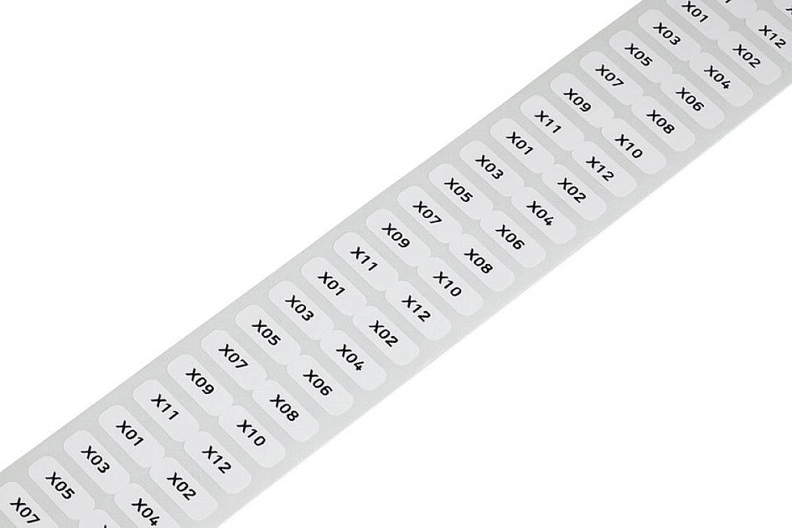 Etykieta do druku termotransferowego WAGO 210-805, 15 x 6 mm, 3000 szt. - obrazek 1