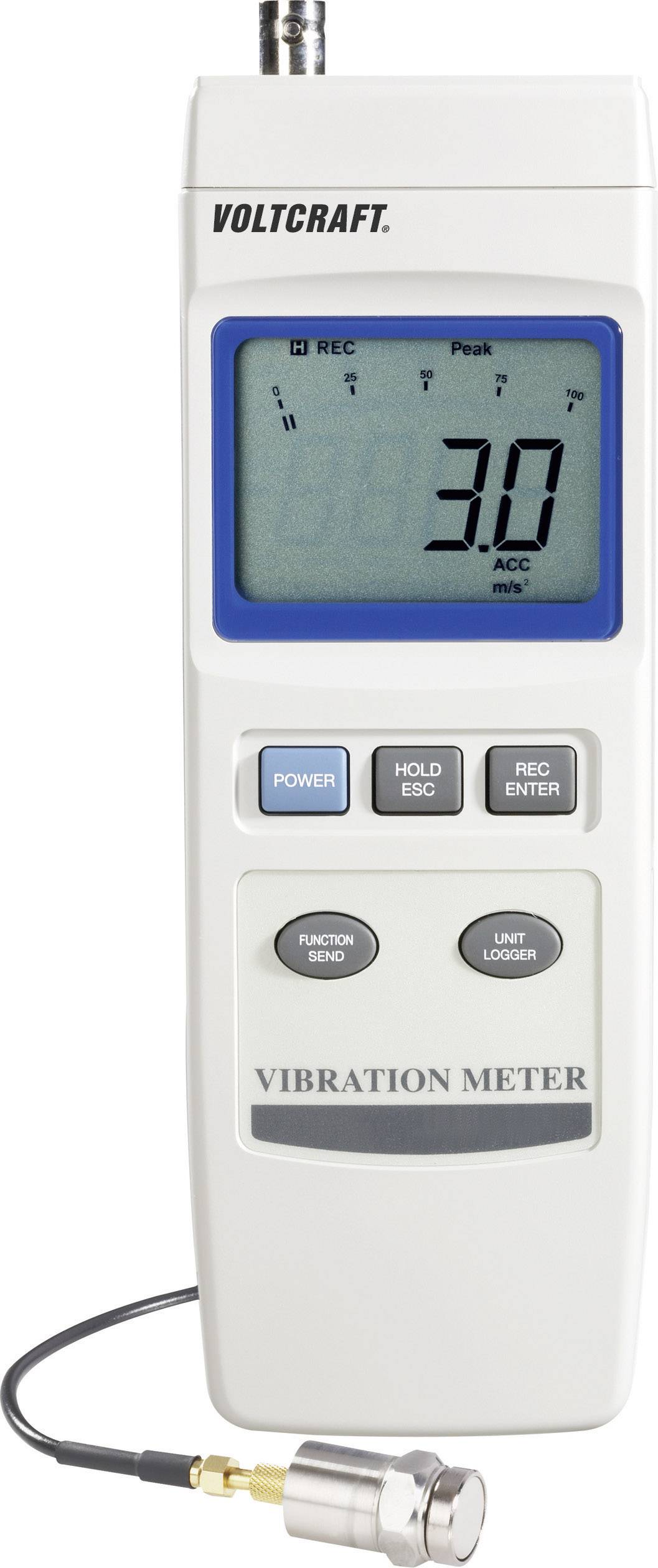 Miernik drgań VOLTCRAFT VBM-100 - obrazek 1